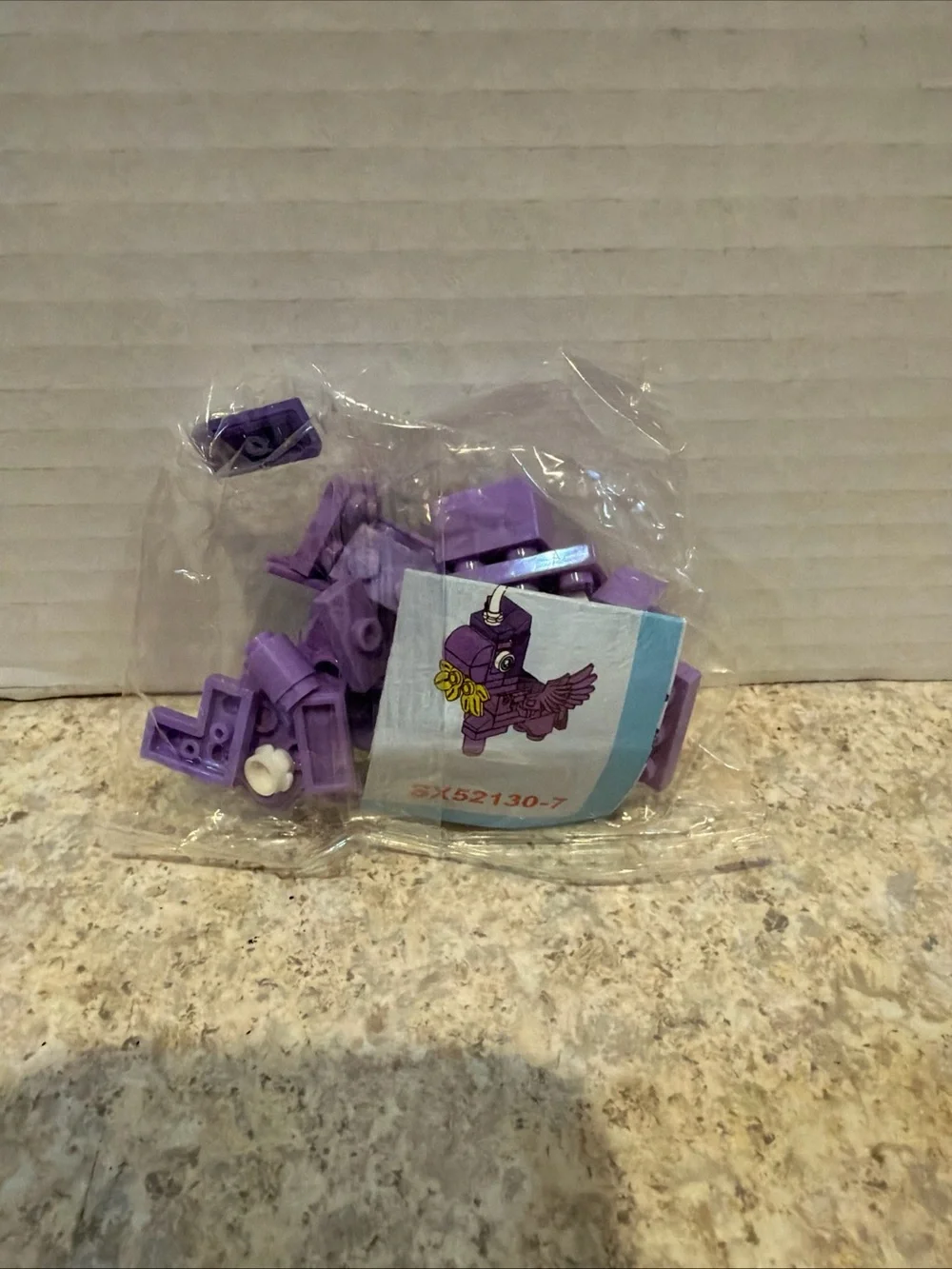 Mini Pastel Building Block Pack - Pink, Purple, Blue, Cream